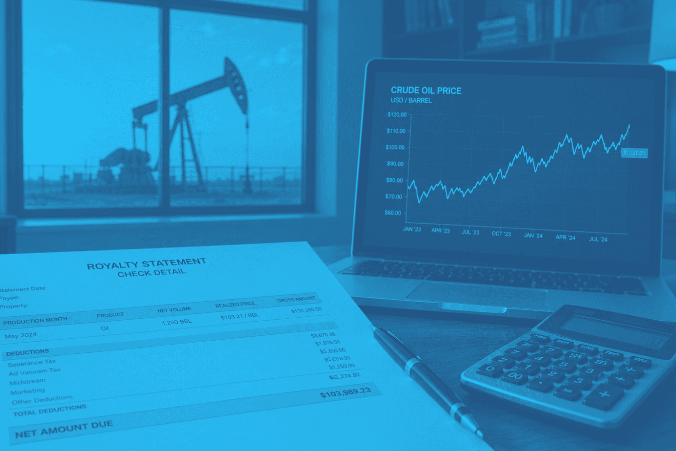 Why $100 Oil Hasn’t Hit Your Royalty Check Yet — And When It Will